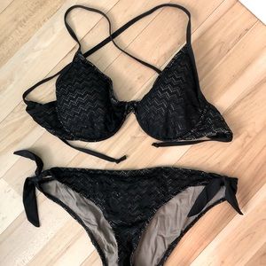 SKYE swimwear bikini with D cup underwire top 👙